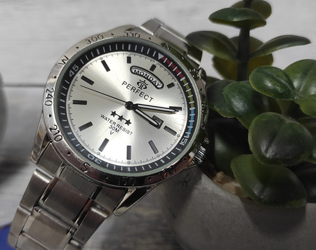 Zegarek Perfect B937-01 męski sportowy czytelny