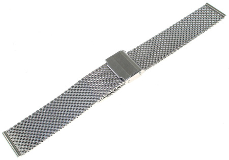 Bransoleta stalowa do zegarka Diloy MESH10-18-CC 18 mm