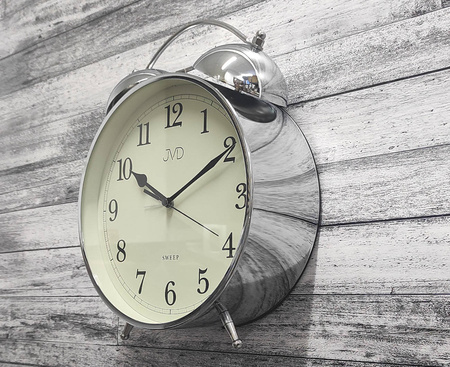 Budzik JVD SRP2107.1 Bardzo duży fi 21,5 cm Bell Alarm