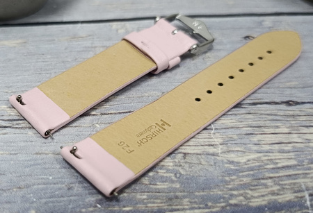Skórzany wodoodporny pasek do zegarka 18 mm HIRSCH Cashmere M 03902123-2-18