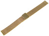 Bransoleta stalowa do zegarka Diloy MESH05-16-FB 16 mm złota