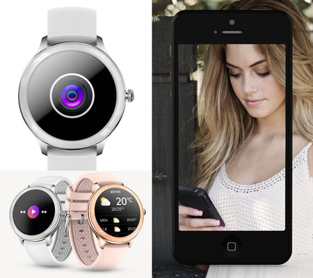 SmartWatch Rubicon RNCE90 czarny BT Call