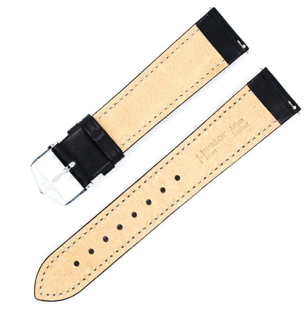 Skórzany wodoodporny pasek do zegarka 22 mm HIRSCH Kent XL 01002250-2-22