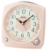 Budzik SEIKO QHP012P 12x13 cm śpiew ptaków melodie regulacja głośności