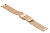 Bransoleta stalowa do zegarka 20 mm Bisset BM-101/20 Rose Gold