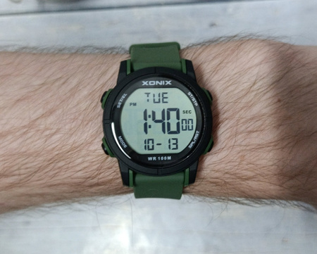 Zegarek Xonix DBG-003 młodzieżowy elektroniczny 38 mm