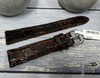Skórzany pasek do zegarka 22 mm Lavvu CROCO OCALA LSAGC22 skóra licowa