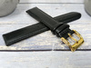 Pasek do zegarka Atlantic Seabase 60343 20 mm czarny złota klamerka