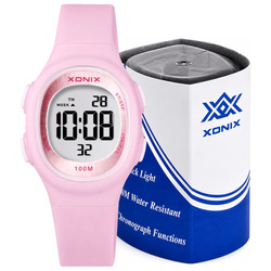 Zegarek Xonix BBR-002 dziecięcy elektroniczny różowy