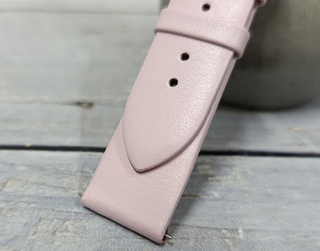 Skórzany wodoodporny pasek do zegarka 18 mm HIRSCH Cashmere M 03902123-2-18