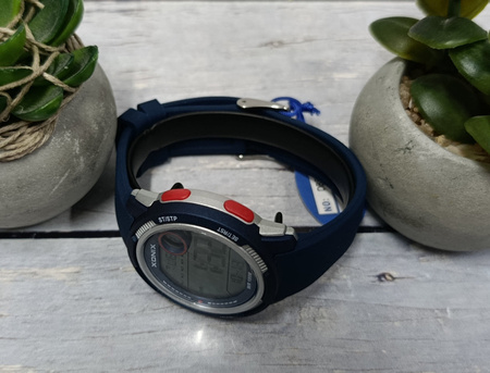 Zegarek Xonix DBF-004 młodzieżowy elektroniczny granatowy 42 mm