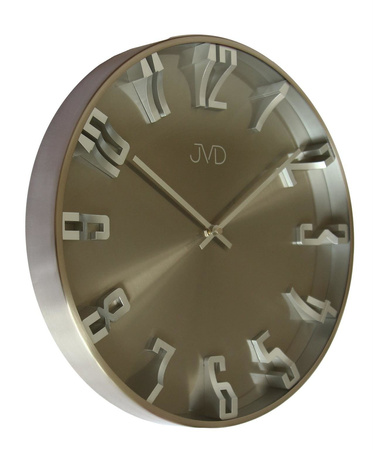 Zegar ścienny JVD HO171.1 35 cm 3D Aluminium