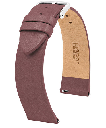 Skórzany wodoodporny pasek do zegarka 16 mm HIRSCH Cashmere M 03902161-2-16