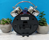 Budzik Seiko QHK063R alarm mechaniczny 11x15 cm czerwony