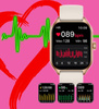 SmartWatch Rubicon RNCF03 czarna bransoleta BT Call