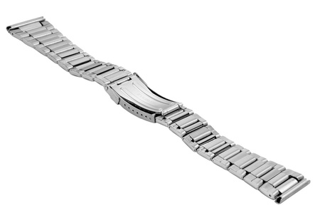 Bransoleta stalowa do zegarka 24 mm BR-122/24 Silver