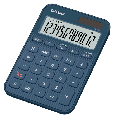 Kalkulator Casio MS-20YC-NY TAX obliczenia czasowe