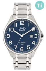 Zegarek JVD JE2002.2 męski tytanowy 40 mm