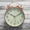 Budzik JVD SRP2107.3 Bardzo duży fi 21,5 cm Płynący sekundnik