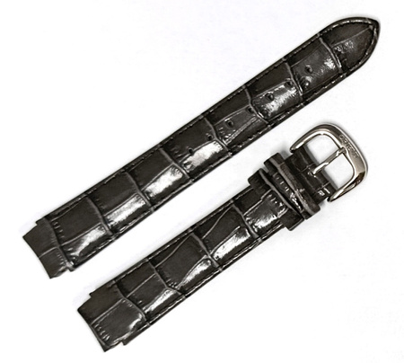 Pasek do zegarka Orient UDEDASB 15/18 mm ciemnoszary profilowany