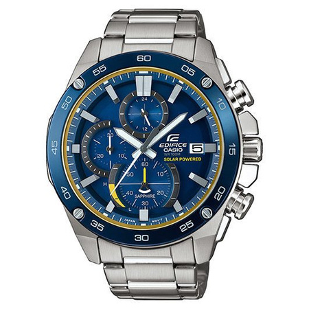 Zegarek Casio EFS-S500DB-2AV Edifice Chrono Szafir Solar