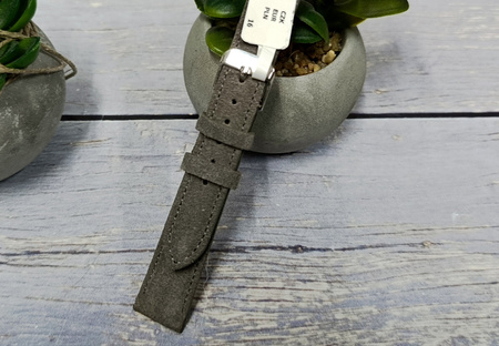 Skórzany pasek do zegarka 14 mm Lavvu SUEDE LSAEA14 skóra licowa