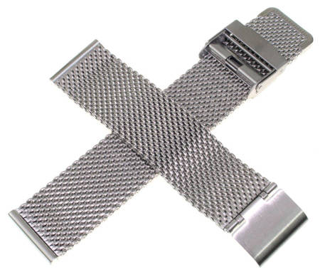 Bransoleta stalowa do zegarka 20 mm Tekla BG1.20 Silver