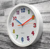 Zegar ścienny JVD HA46.3 Kolorowy, cichy