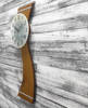 Zegar ścienny JVD NS22012.11 drewniany z wahadłem