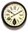 Zegar ścienny Rhythm CMJ504NR06 51 cm kuranty wahadło